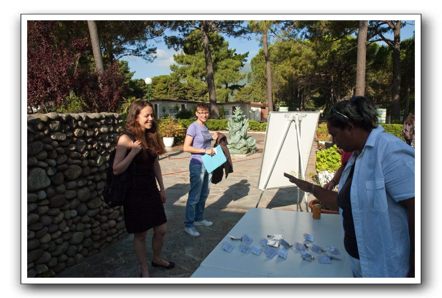 1-GeoCrypt2011-Opening-19-Safia_Haloui-Julia_Pieltant