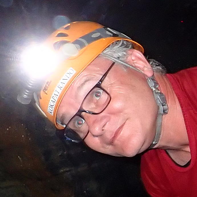 Frédéric Mangolte, Le tunnel bleu, La Réunion, 2022, photo Rudy