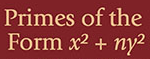 Primes of the form x^2+ny^2