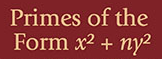 Primes of the form x^2+ny^2