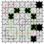 Uniformly chaotic finite-range lattice models