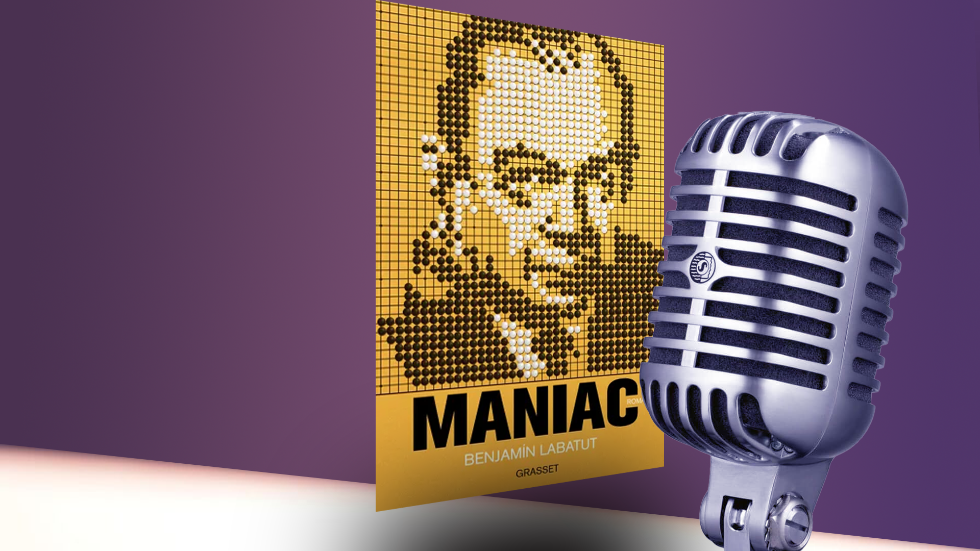 micro et livre Maniac