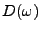 $ D(\omega)$