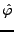 $ \hat\varphi$