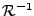 $ {\mathcal R}^{-1}$