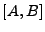 $ [A,B]$