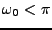 $ \omega_0<\pi$