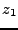 $\displaystyle z_1$