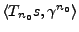 $ \langle T_{n_0} s,\gamma^{n_0}\rangle$