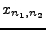 $ x_{n_1,n_2}$