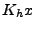 $ K_hx$