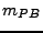 $ m_{PB}$
