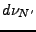 $ d\nu_{N'}$