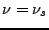 $ \nu=\nu_s$