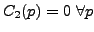 $ C_2(p)=0\ \forall p$