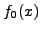 $ f_0(x)$