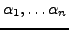 $ \alpha_1,\dots \alpha_n$