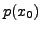$ p(x_0)$