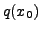$ q(x_0)$