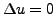 $ \Delta u=0$