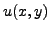$ u(x,y)$