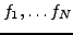 $ f_1,\dots f_N$